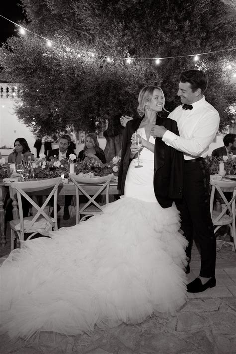 Actress Merritt Patterson Brought Old Hollywood Glamour To Her Wedding