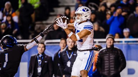 Hall Connects With Nacua To Give BYU Lead Over Boise State