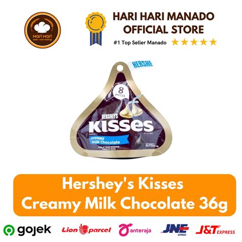 Jual Hershey S Kisses Creamy Milk Chocolate G Shopee Indonesia