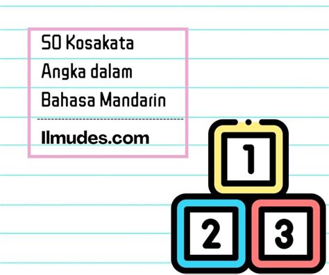 50 Kosakata Angka Dalam Bahasa Mandarin