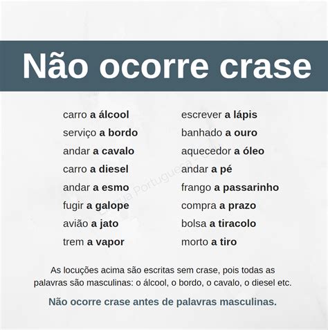 Uso Da Crase