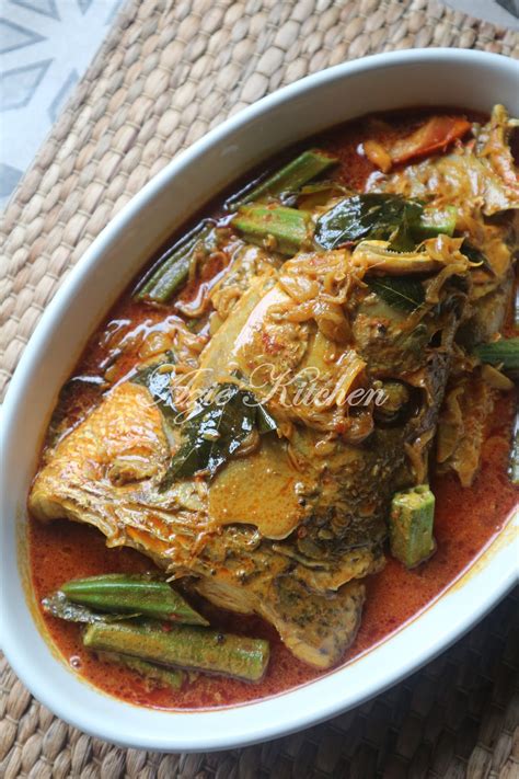 Kari Kepala Ikan Jenahak Yang Sedap Azie Kitchen