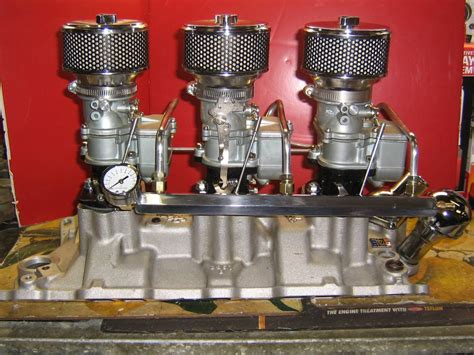 Sbc Tri Power With Stromberg 97 Carbs Sold The Hamb