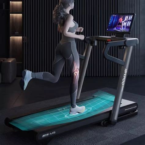 M5-marathon-treadmill-home-ultra-quiet-shock-absorption-climbing