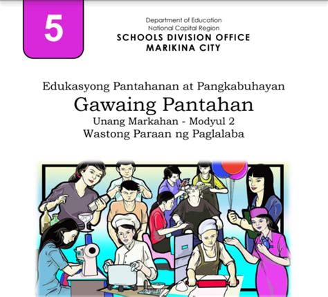 Week 2 Modyul 2 Wastong Paraan Ng Paglalaba Quizalize