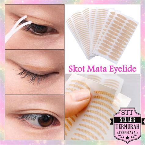 Jual Stt Skot Mata Eyelide Pasang Double Eyelid Stickers Tape Isi