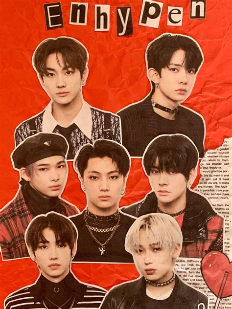 Enhypen Jungwonieee On Twt Kpop Posters Kpop Guys Retro Poster