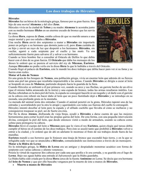 Hércules para leer