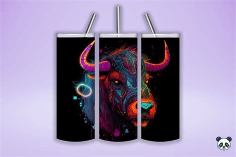 Highland Cow Skinny Tumbler Wraps Png 22 Graphic By Pandastic · Creative Fabrica