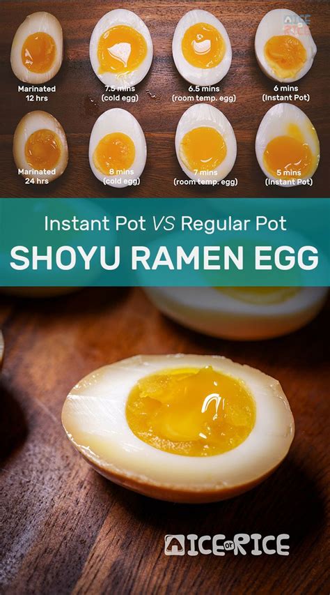 Shoyu Ramen Egg Instant Pot Or Regular Boiling Method Ramen Egg