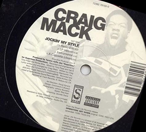 What I Need Jockin My Style Mack Craig Amazones Cd Y Vinilos