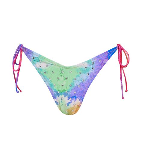 Reina Olga Susan Embellished Bikini Bottoms Reina Olga