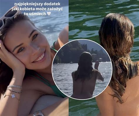 Sandra Kubicka zapomniała bikini Zrzuciła co miała na sobie i bez