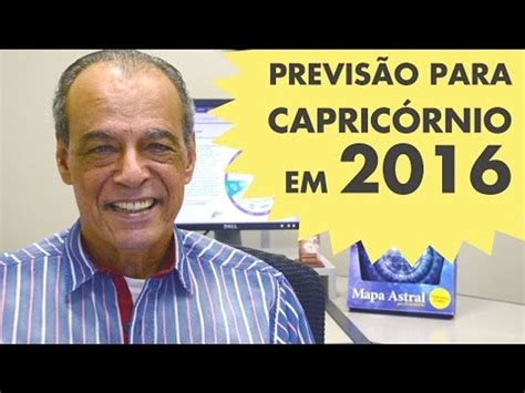 CapricÓrnio PrevisÃo Para O Signo Em 2016 Por JoÃobidu Vídeo Dailymotion