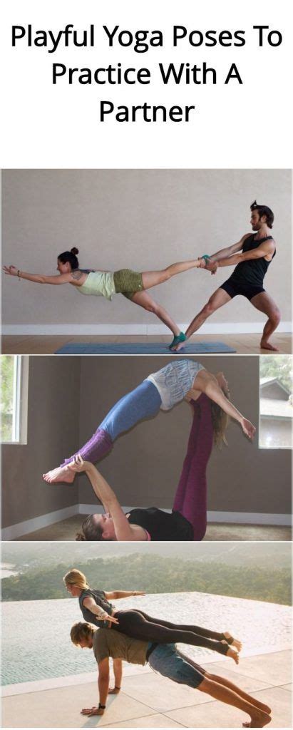 Funny Two Person Yoga Poses - yoga for strength and health from within