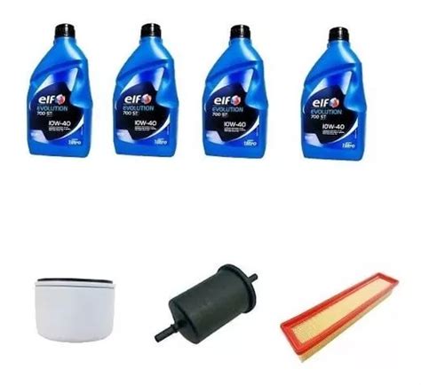 Kit Troca De Oleo Renault Logan Clio Sandero 1 0 Elf 10w40 Frete grátis