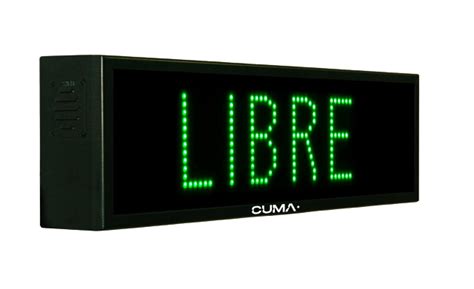 Displays Led Para Parkings Productos Cuma