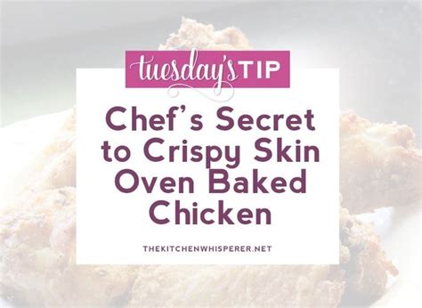 how to make chicken skin crispy in oven