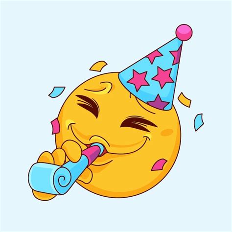 Emoji Geburtstag Vektoren Und Illustrationen Zum Kostenlosen Download