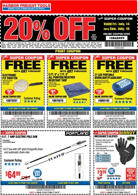 Harbor Freight August 2024 Coupons And Promo Codes