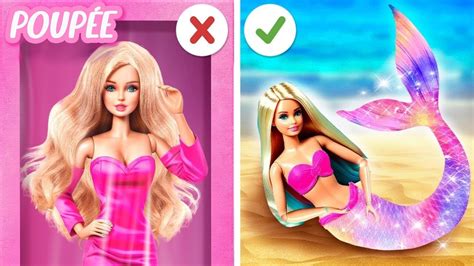 Je veux une vraie queue de sirène Relooking extrême de Barbie