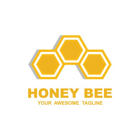 honey logo vector 24110222 Vector Art at Vecteezy