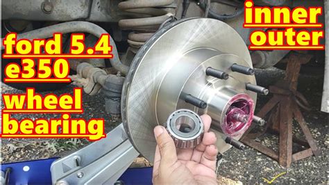 Ford E Van Front Wheel Bearing Replacement How To Replace Brake Pads