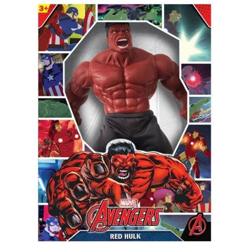 Boneco Hulk Vermelho Revolution Cm Mimo