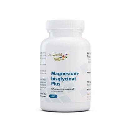 Magnesium Bisglycinat Plus Kapseln 120 St 120 St Online Kaufen DocMorris