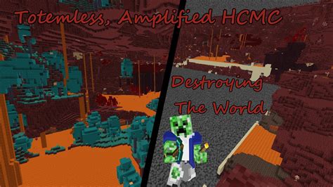 Making A Perimeter Totemless Amplified Hardcore Minecraft Ep 10