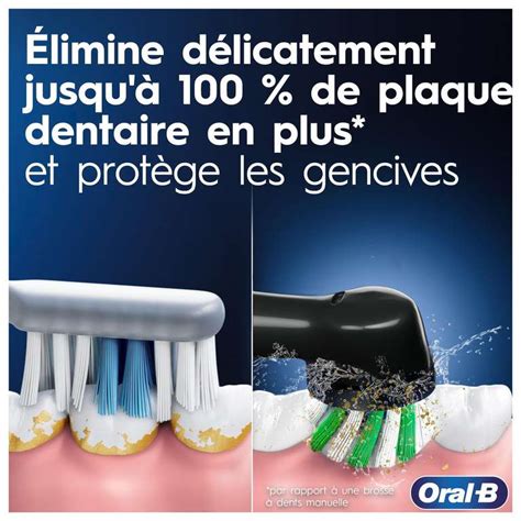 Oral B Pro 3 3900N Lot de 2 Brosses Électriques 3 Brossettes à 39 90