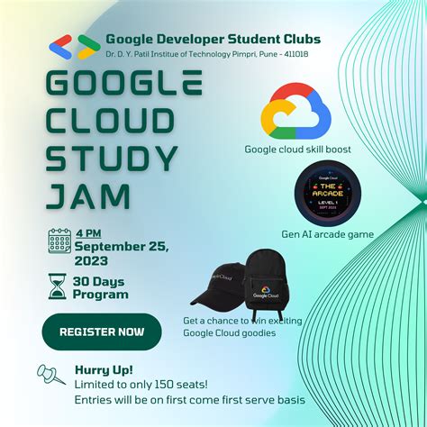 See Google Cloud Study Jam Info Session At Google Developer Student