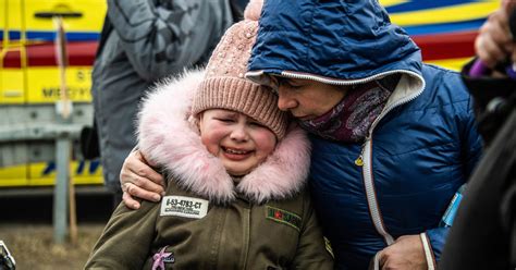 Guerre En Ukraine Plus De La Moitié Des Enfants Ukrainiens Sont