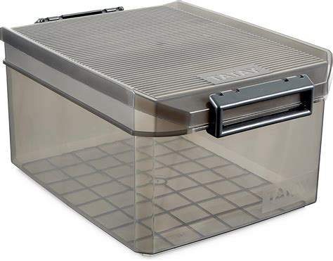 Tatay 1150114 Caja De Almacenamiento Multiusos Con Tapa 14 L De