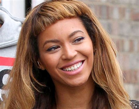 Beyonce Hairstyles With Bangs