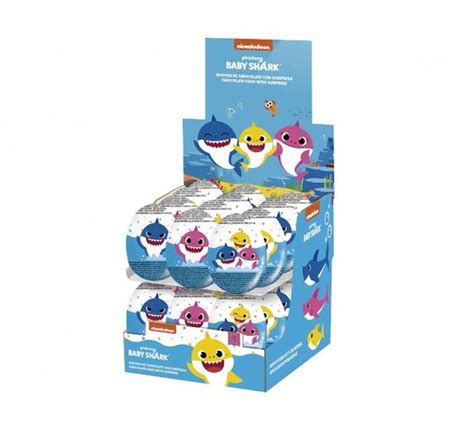 Baby Shark Surprise Eggs 24x20 gr. | Awan Nordic