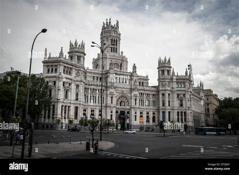 Gran via, Image of the city of Madrid, its characteristic architecture Stock Photo - Alamy