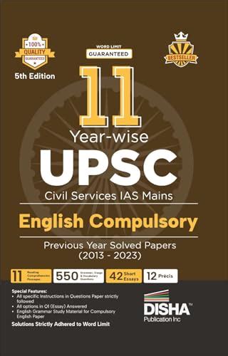 11 Year Wise Upsc Civil Services Ias Mains English Compulsory