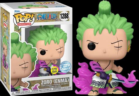 [Ready stock] One Piece funko pop - Zoro with Enma Glow special edition ...