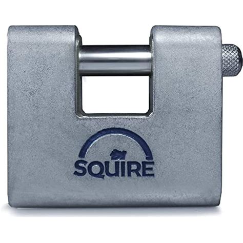 Buy Henry Squire Aswl Warehouse Armoured Brass Block Pin Padlock