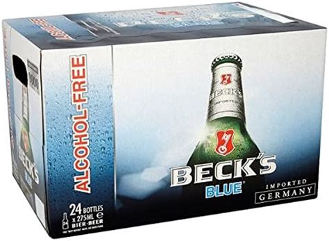 Beck S Blue Alcohol Free Beer X Ml Pack Of X Ml Amazon