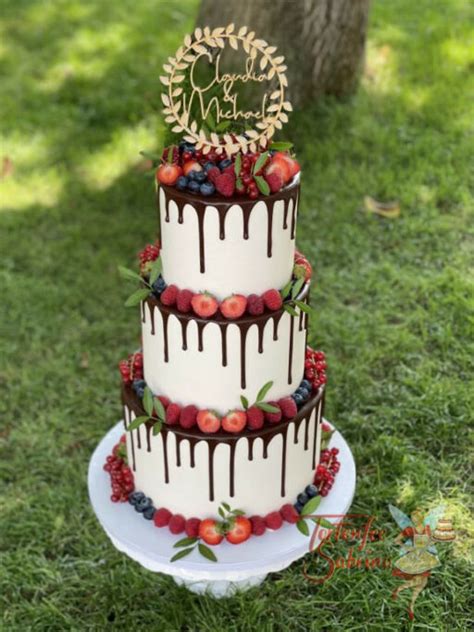 Hochzeitstorte 3 Mal Beeren Tortenfee Sabrina