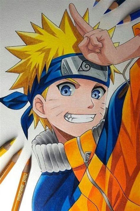 Naruto Uzumaki Aprenda A Desenhar Assim Curso Desenhando Melhor