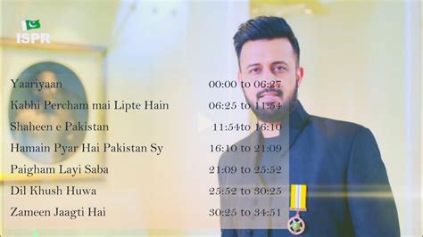 Atif Aslam All Songs Latest Pakistani Songs Defense Day Songs YouTube