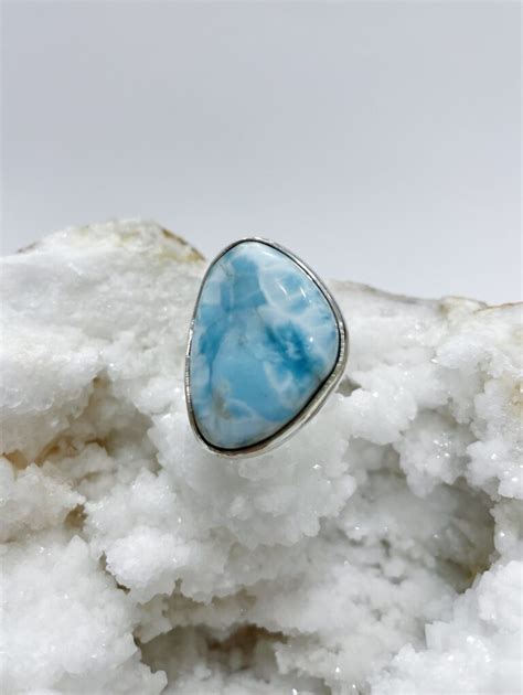 Anillo Larimar Sky Minerales Natura