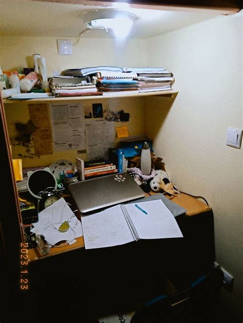 Aesthetic messy desk in 2024 | Study inspiration, Study motivation, Messy desk