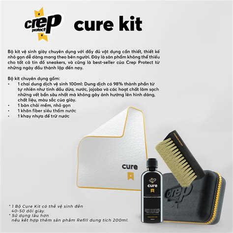 CREP PROTECT CURE THE ULTIMATE SNEAKER CLEANING KIT BỘ KIT VỆ SIN