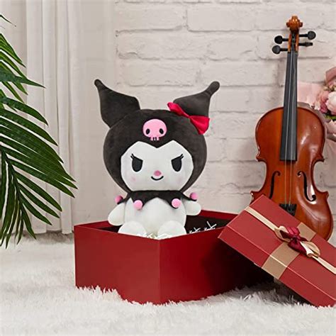 Atenbeo 10"/25.4cm Kuromi Plush, Kuromi Plushie Kuromi Stuffed Animal Kuromi Toys Kuromi Plush ...