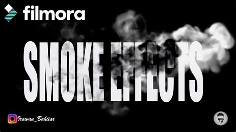 Filmora 9 Intro Tutorial Smoke Text Effects YouTube