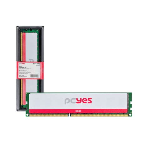 MEMORIA PCYES UDIMM 8GB DDR3 1600MHZ PM081600D3 PCYES Soluções em